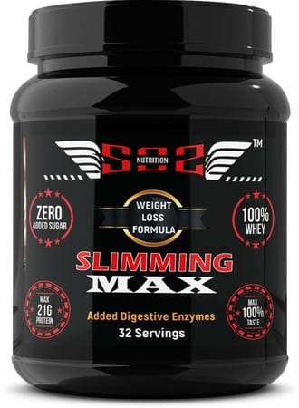 Sos Nutrition Slimming Max Weight Loss Chocolate Whey Protein -909g (Skin Glow Healthy Hair)