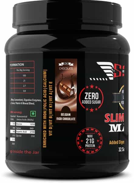 Sos Nutrition Slimming Max Weight Loss Chocolate Whey Protein -909G (Skin Glow Healthy Hair)