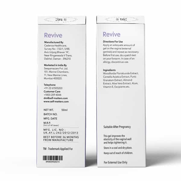 Self Matters Revive For Firming & Tightening Gel - 50 Ml