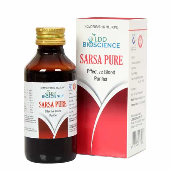 Ldd Bioscience Sarsa Pure Blood Purifier Syrup (115Ml Pack Of 2)