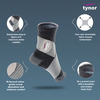 Tynor Ankle Binder Grey Xl 1 Unit