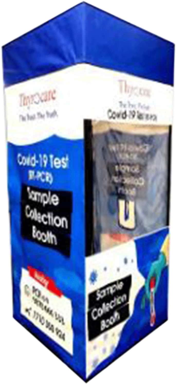 Kiosk Collection Booth (Covid-Novid) 1 Set