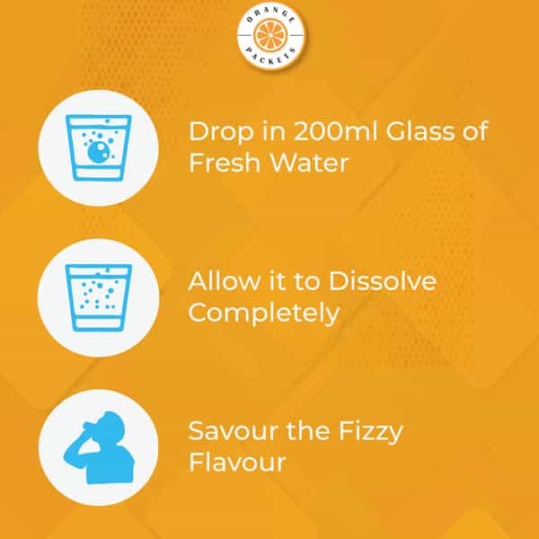 Orange Packets 600 Mg Glutathione With 400 Mg Nac And Vit C - 15 Effervescent Tablets - Orange