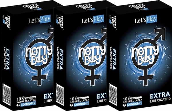 Nottyboy Let'splay Extra Lubricated Condoms 30