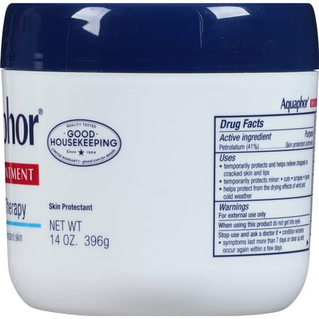 Aquaphor Advanced Therapy Healing Ointment Jar 14 Oz 396 Gm