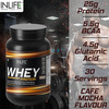 Inlife Whey Protein Isolate Concentrate Hydrolysate Powder For Men & Women (1Kg | Cafe Mocha)