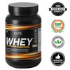 Inlife Whey Protein Isolate Concentrate Hydrolysate Powder For Men & Women (1Kg | Cafe Mocha)