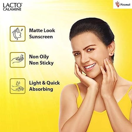 Lacto Calamine Sun Shield 50 G & Lacto Calamine Lotionfor Combination(60 Ml)