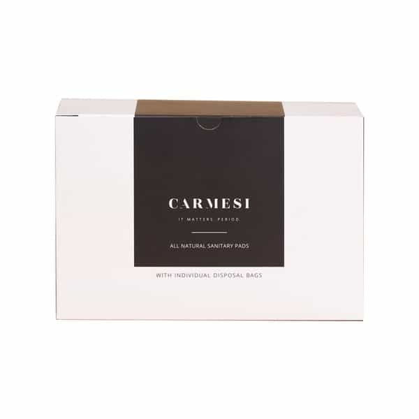Carmesi All Natural Sanitary Pads - 15 Regular + 15 Xl (30 Pads)