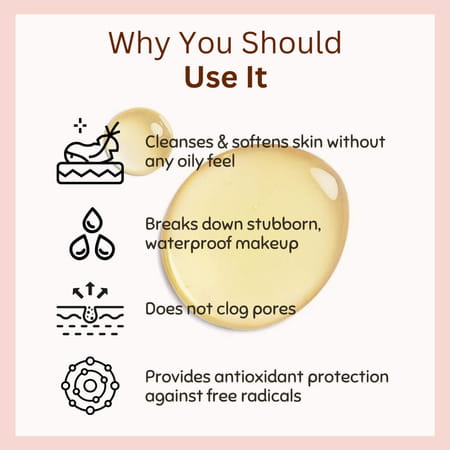 Coco Crush Deep Cleansing Makeup Remover Massage Oil - 100ml