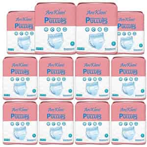 Arokleen Adult Diaper Pull-ups Extra Large (waist Size: 96 Cm-165 Cm) 10 Pcs Per Packet Pack Of 12