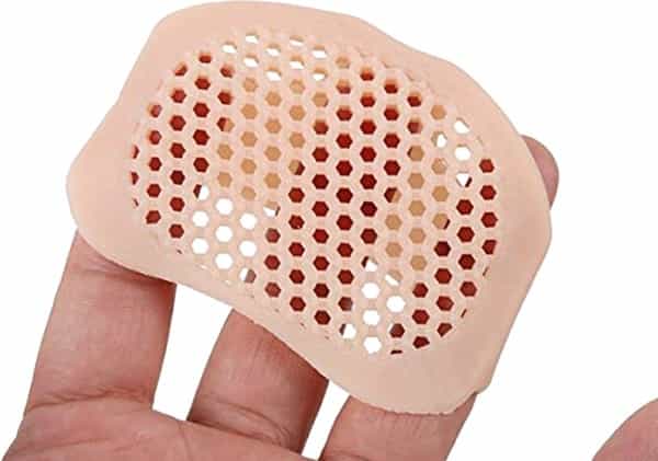 Skudgear 2 Pieces Metatarsal Pads Ball Of Foot Cushion Forefoot Pads Breathable & Soft Gel