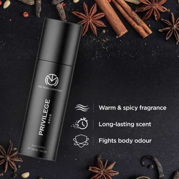 The Man Company Deodorant For Men - Privilege Legend- Makes You Bold & Fearless - 150Ml