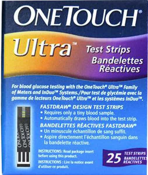 Onetouch Ultra Easy Test Strips 25