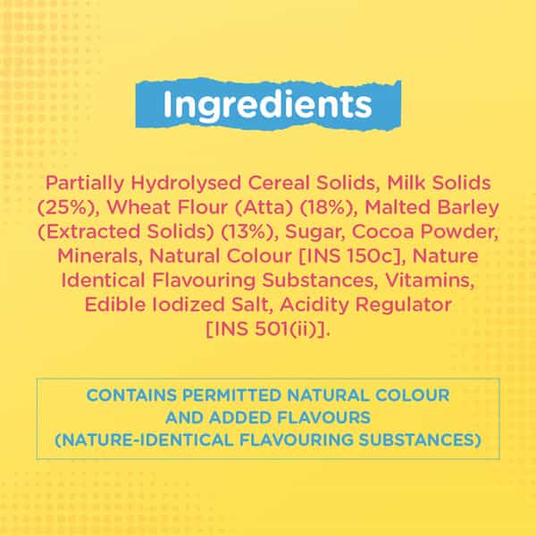 Horlicks Junior Nutrition Drink Chocolate Pouch - 500 G