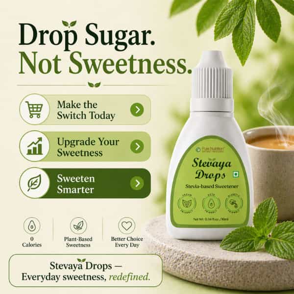 Pure Nutrition Stevia Drops 10Ml