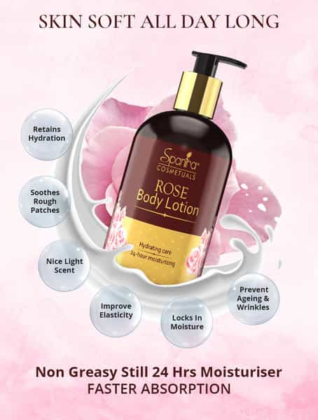 Spantra Rose Body Lotion 300Ml