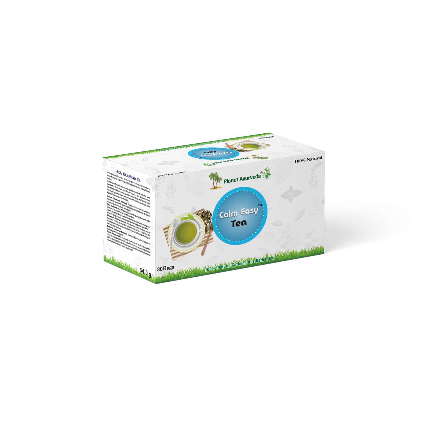 Planet Ayurveda Calm Easy Tea - 30 Tea Bags