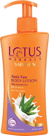 Lotus Herbals Ss Anti-Tan Bodylotion Spf-25 250 Ml