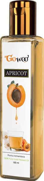 Go Woo 100% Pure Organic Apricot Kernel Carrier Oil 100 Ml