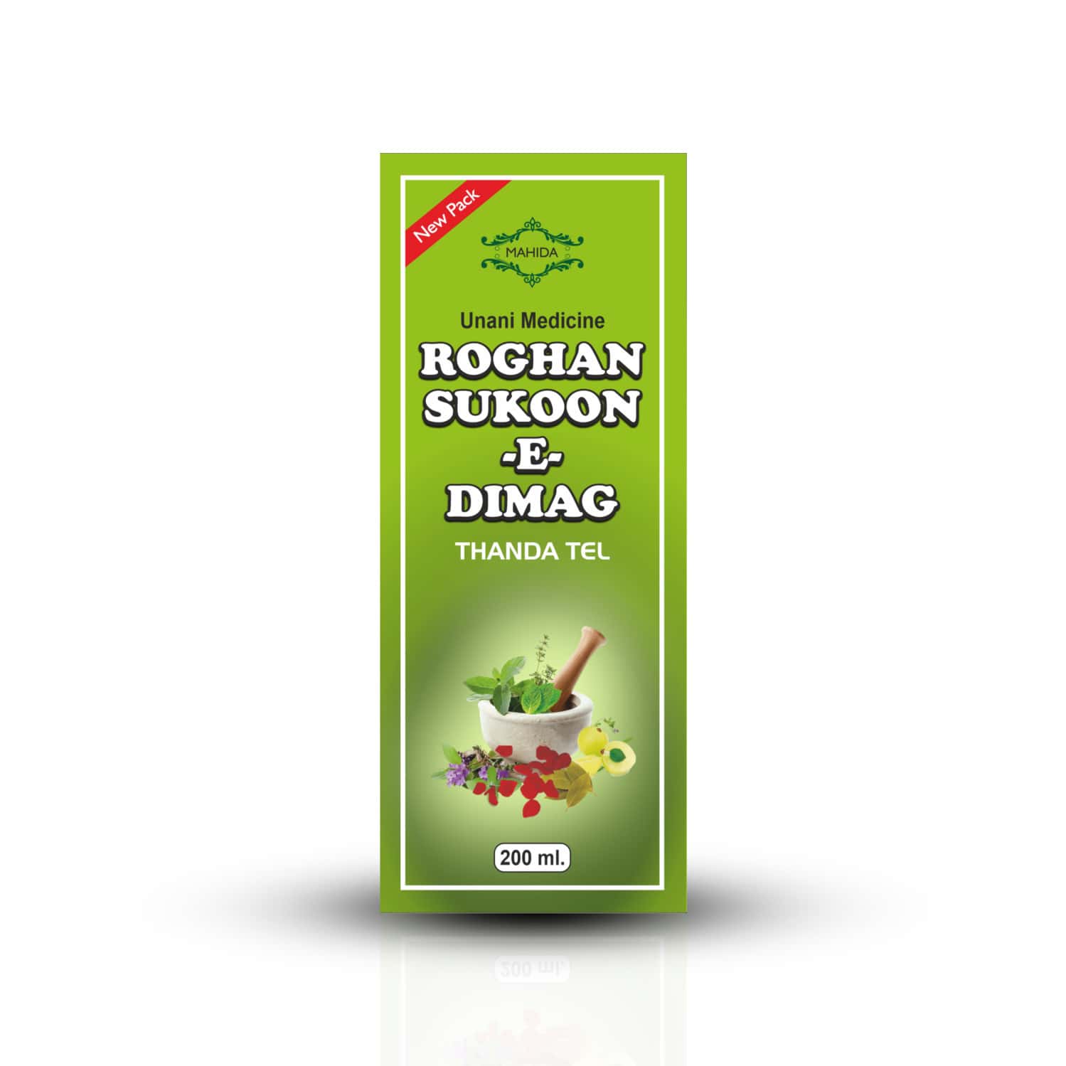 Mahida'S Roghan Sukoon E Dimaag (Thanda Tel) 200 Ml