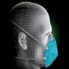 3M N95 1860 Health Care Particulate Respirator And Surgical Mask - 20 Units