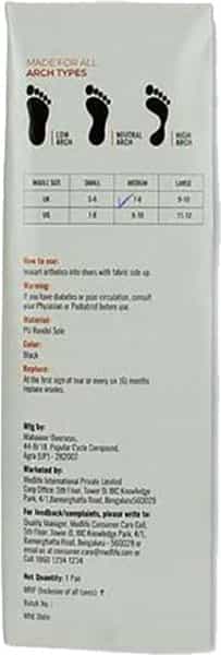 Medlife Pu Insole - Small