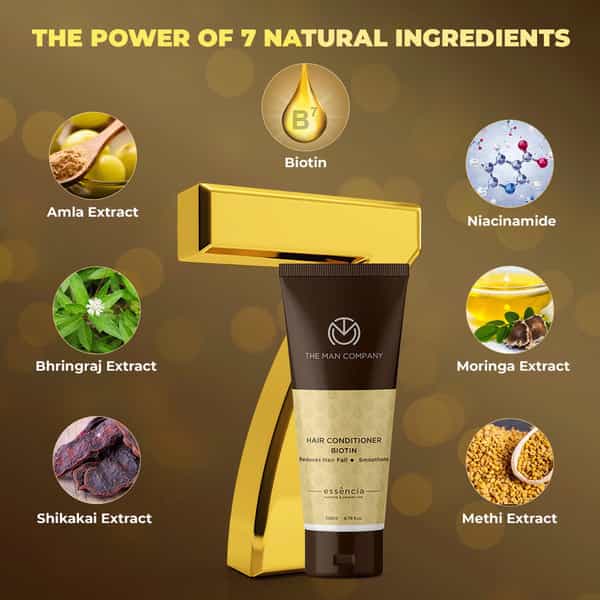 The Man Company Anti Hair Fall Conditioner With Biotin - 200 Ml