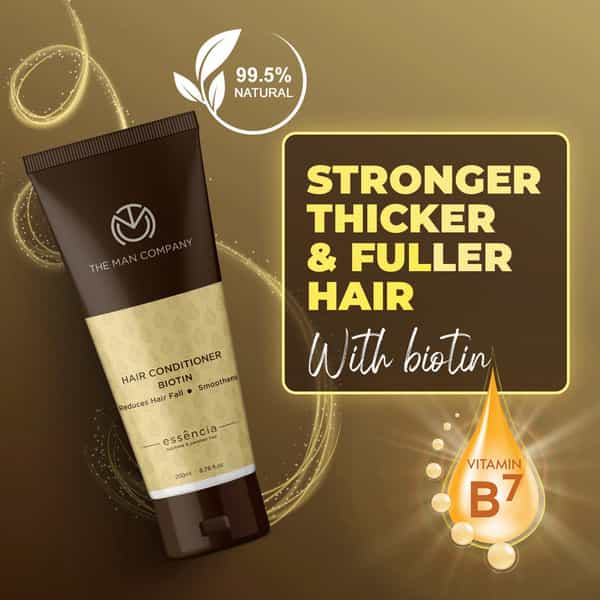 The Man Company Anti Hair Fall Conditioner With Biotin - 200 Ml
