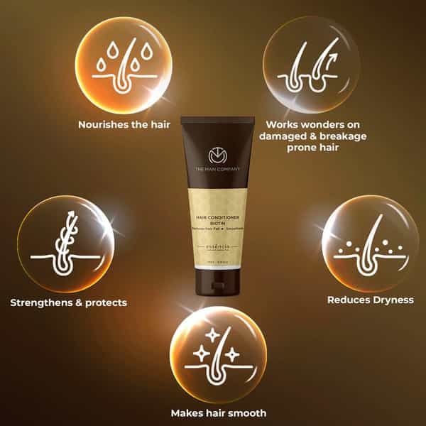The Man Company Anti Hair Fall Conditioner With Biotin - 200 Ml