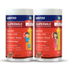 Gritzo Supermilk Growth+ (13+Y Boys & Girls) | 13G Protein Powder (Double Chocolate | 2X400g)