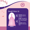 Mom & World Reusable Menstrual Cup For Women Odor And Rash Free No Leakage (Small) X Pack Of 2