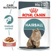 Royal Canin Hairball Care For Cats | Pack Of 12 Sachet | Wet Food | Reduces Hairball Formation