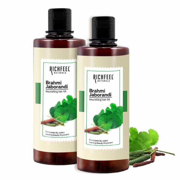 Brahmi Jaborandi Hair Oil 500 Ml Pack Of 2