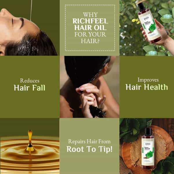 Brahmi Jaborandi Hair Oil 500 Ml Pack Of 2