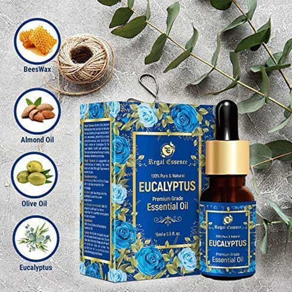 Regal Essence Eucalyptus Essential Oil For Cold & Cough - 15 Ml