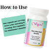 Vigini Redensyl Hair Growth Regrowth Nourish Revitalizer Oil 100Ml | Biotin 10000Mcg Keratin 30 Caps