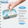 Quarant Kids Blue 3 Ply Disposable Surgical Face Mask For Boys & Girls 5 To 12 Years - Pack Of 100