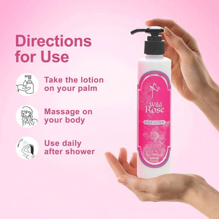 Uxr Bath & Body Wild Rose Body Lotion 200ml