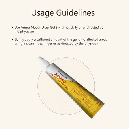 Amarantha Arimu Mouth Ulcer Gel (Pack Of 3)