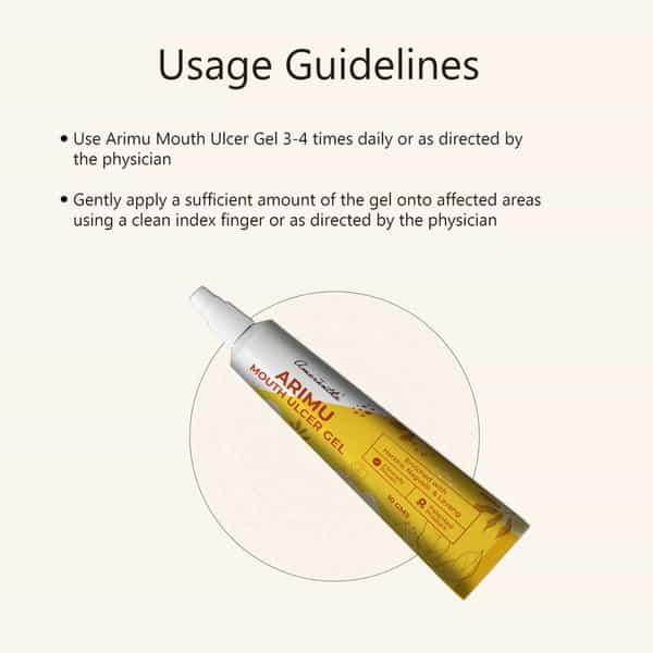 Amarantha Arimu Mouth Ulcer Gel (Pack Of 3)