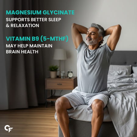 Carbamide Forte Multivitamin Tablet For Adult 50+ With Probiotic | Support Immunity - 60 Tabs