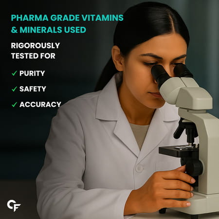 Carbamide Forte Multivitamin Tablet For Adult 50+ With Probiotic | Support Immunity - 60 Tabs