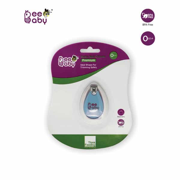 Beebaby Premium Nail Clipper For Newborn / Babies (Blue)