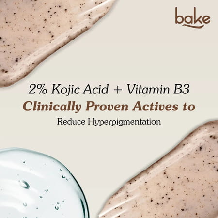 Bake 2% Kojic Coffee Body Scrub For Pigmentation & Tan Removal (200g)