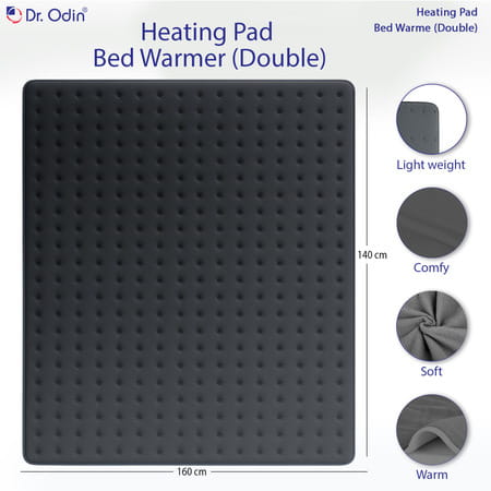 Dr. Odin Ohp105 Electric Bed Warmer For Double Bed With 6 Heat Settings For Winter| Energy-Efficient