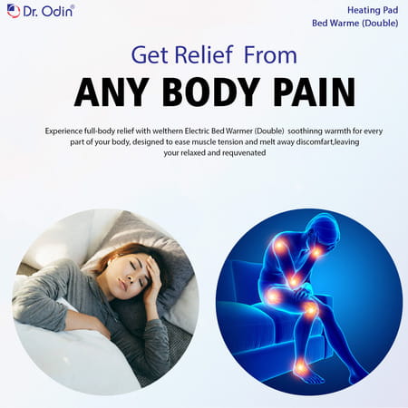 Dr. Odin Ohp105 Electric Bed Warmer For Double Bed With 6 Heat Settings For Winter| Energy-Efficient