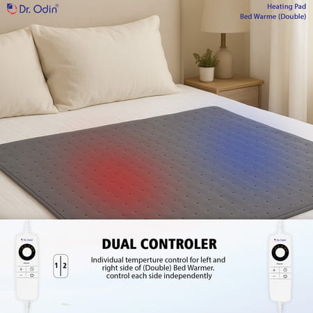 Dr. Odin Ohp105 Electric Bed Warmer For Double Bed With 6 Heat Settings For Winter| Energy-Efficient