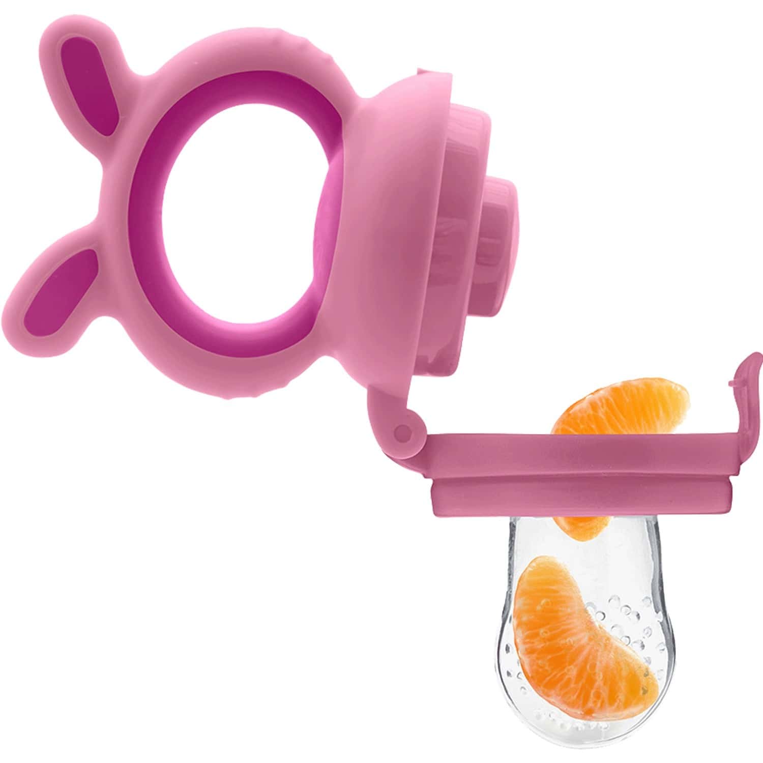 Buy BEEBABY CHEWY SILICONE FOOD AND FRUIT NIBBLER / FEEDER WITH EXTRA