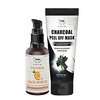 Tnw-The Natural Wash Combo With Charcoal Peel Off Mask & Vitamin C Face Serum